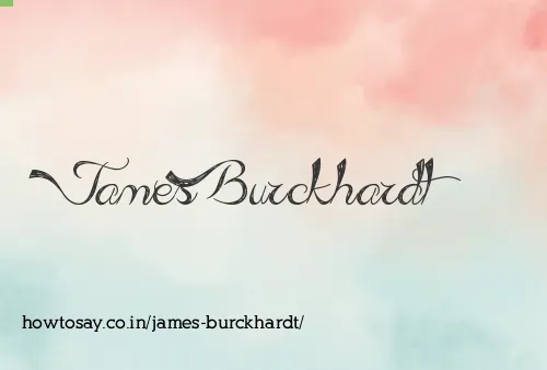 James Burckhardt