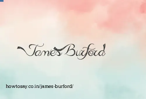 James Burford