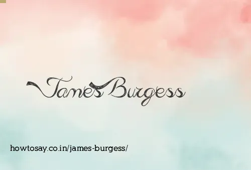 James Burgess