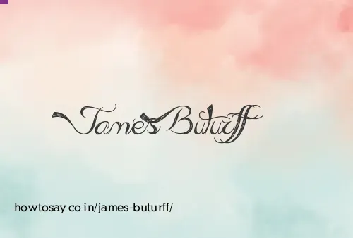 James Buturff