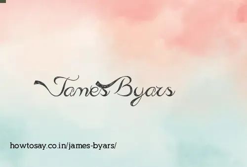 James Byars