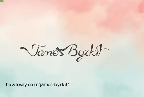 James Byrkit