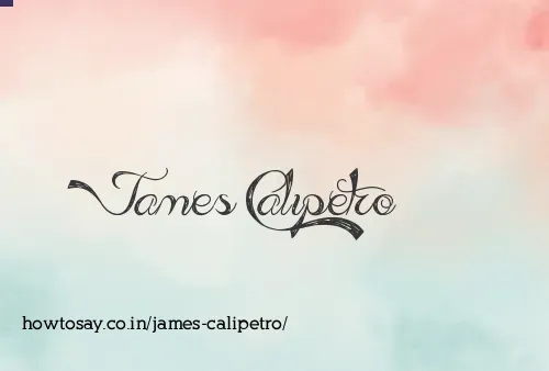 James Calipetro