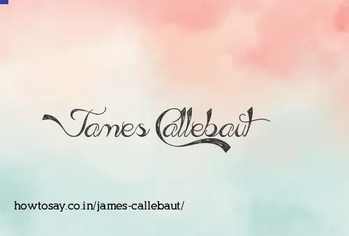 James Callebaut
