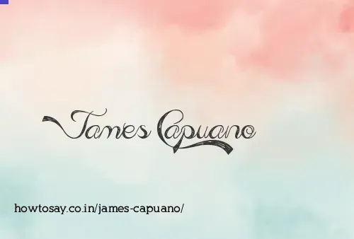 James Capuano