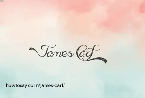 James Carf