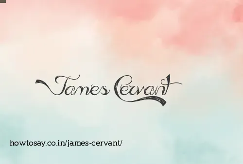 James Cervant
