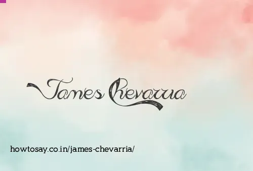 James Chevarria