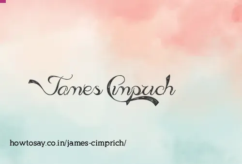 James Cimprich