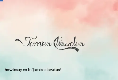James Clowdus