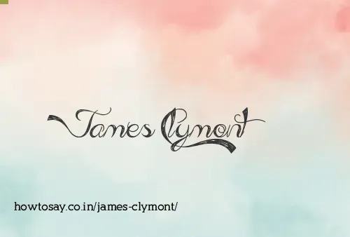 James Clymont