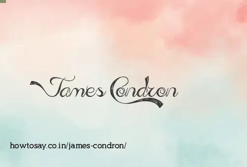 James Condron