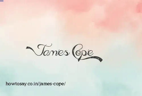 James Cope