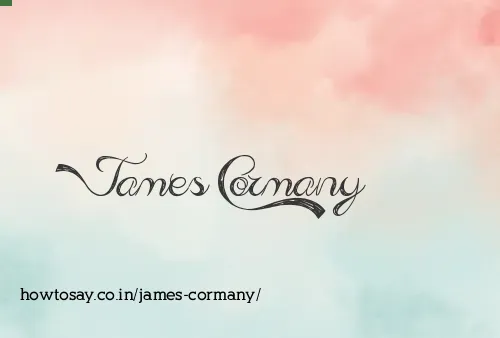 James Cormany