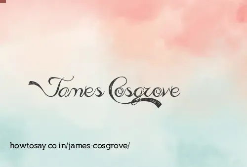 James Cosgrove