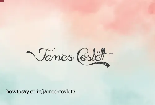 James Coslett
