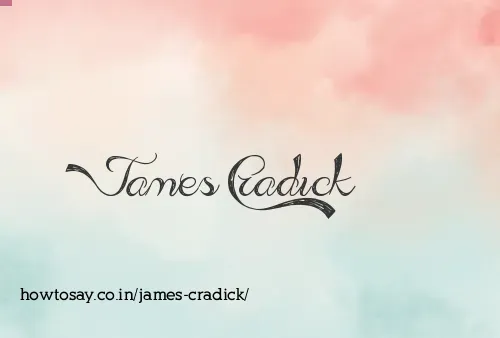 James Cradick
