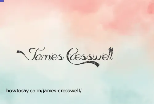James Cresswell