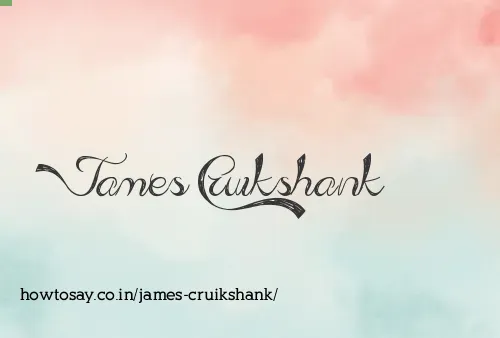 James Cruikshank