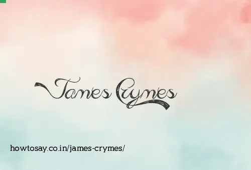 James Crymes