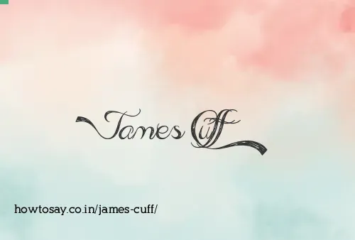 James Cuff