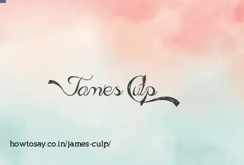 James Culp
