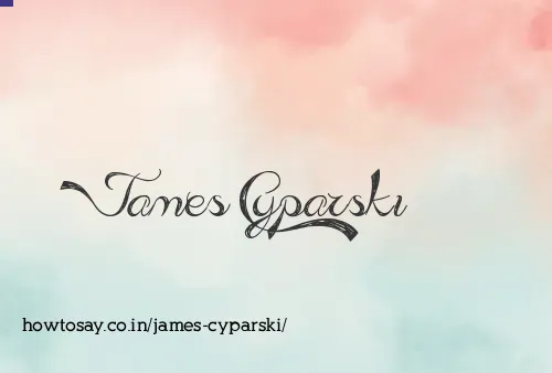 James Cyparski