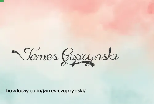 James Czuprynski