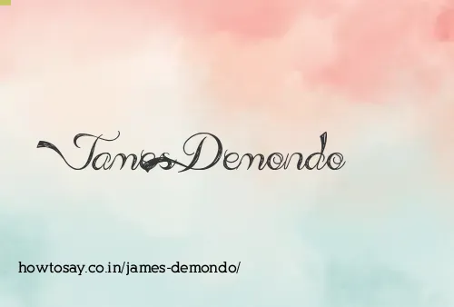 James Demondo