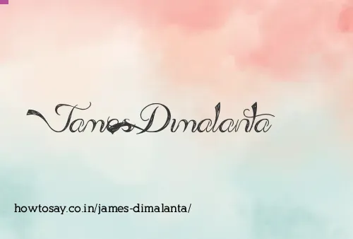 James Dimalanta