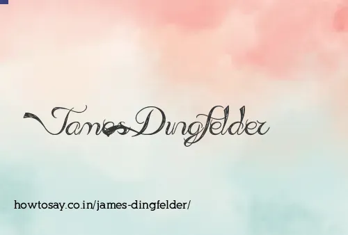 James Dingfelder