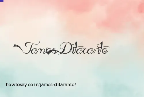 James Ditaranto