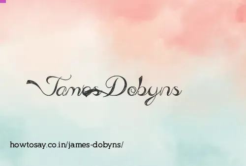 James Dobyns