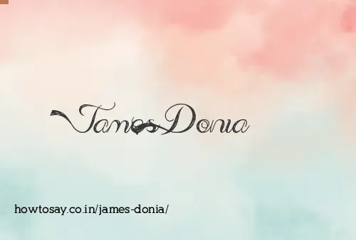 James Donia