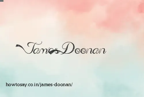 James Doonan