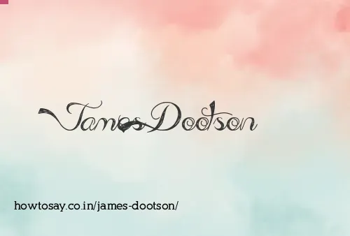 James Dootson