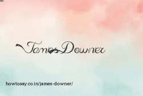James Downer