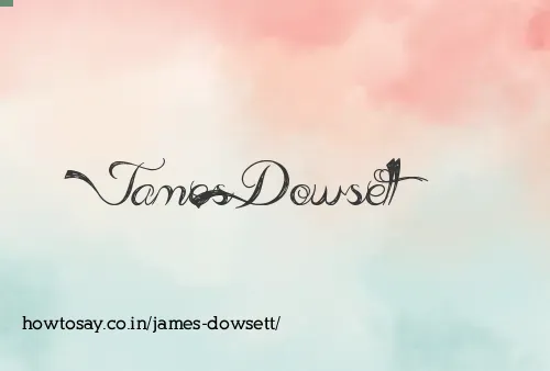 James Dowsett
