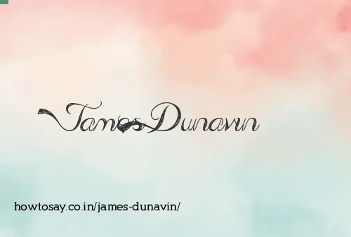 James Dunavin