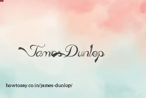 James Dunlop