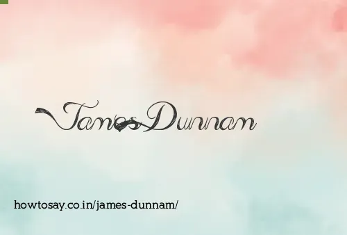 James Dunnam