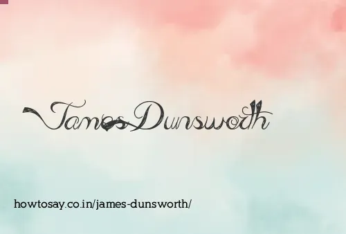James Dunsworth