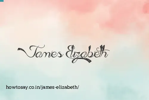 James Elizabeth