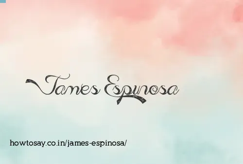 James Espinosa