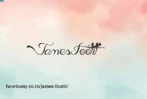 James Footit