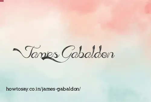 James Gabaldon