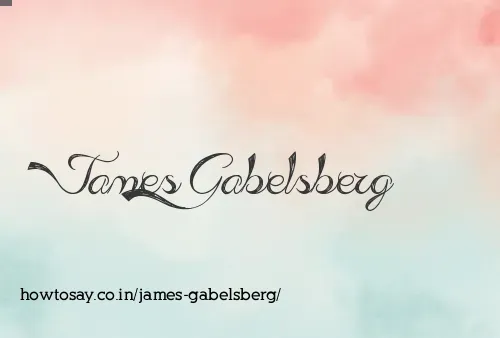 James Gabelsberg