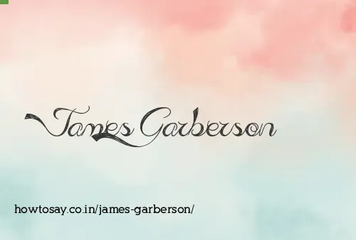 James Garberson