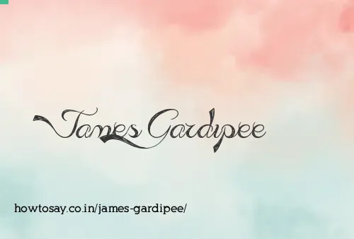 James Gardipee
