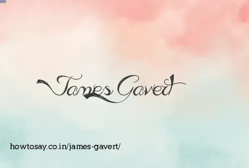 James Gavert